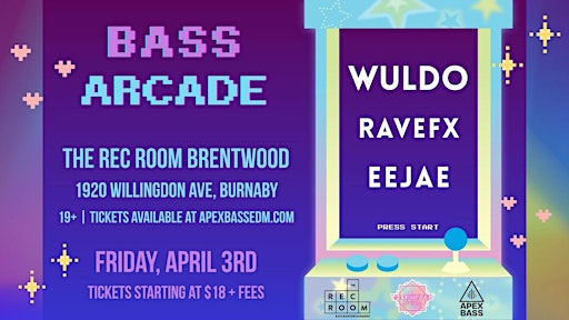 Bass Arcade | The Rec Room Brentwood