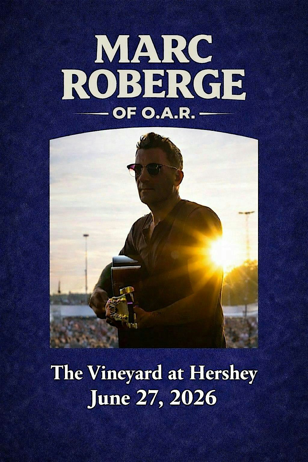 Marc Roberge of O.A.R.: A night of songs and storytelling | The Vineyard at Hershey