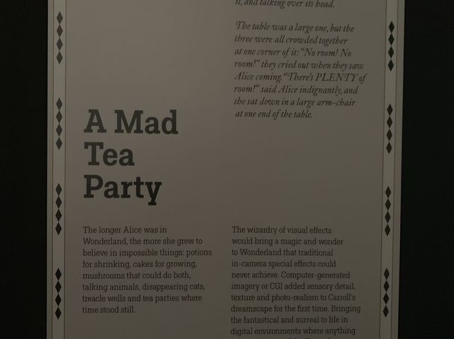 Alice in Wonderland at ArtScience Museum