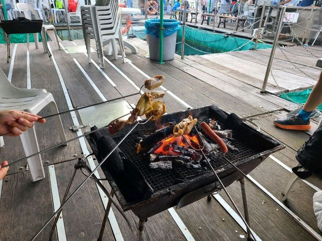 【另類水上活動~魚排BBQ🔥】