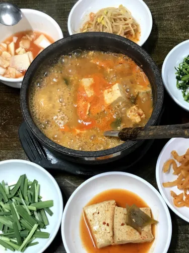 韓国/ソウル【江南】現地人おすすめ！味噌チゲ❤️‍🔥