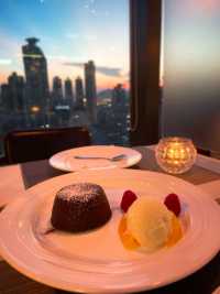 【Sky726｜嘆住日落食dinner🌄🏙💕】