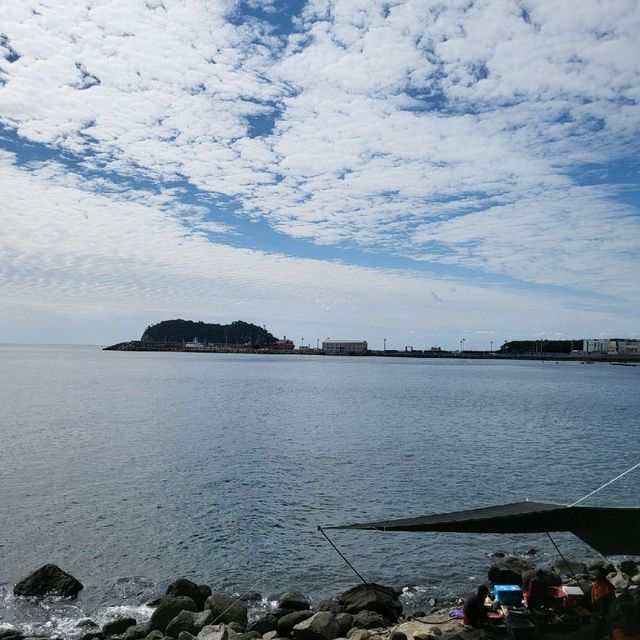 제주도 홀로여행 - 정방폭포