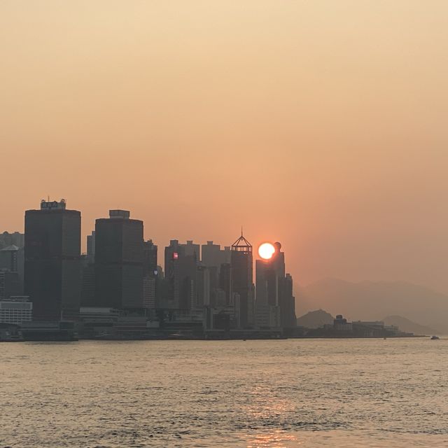 ［尖沙咀文化中心廣場］- 日落打咭位🌞