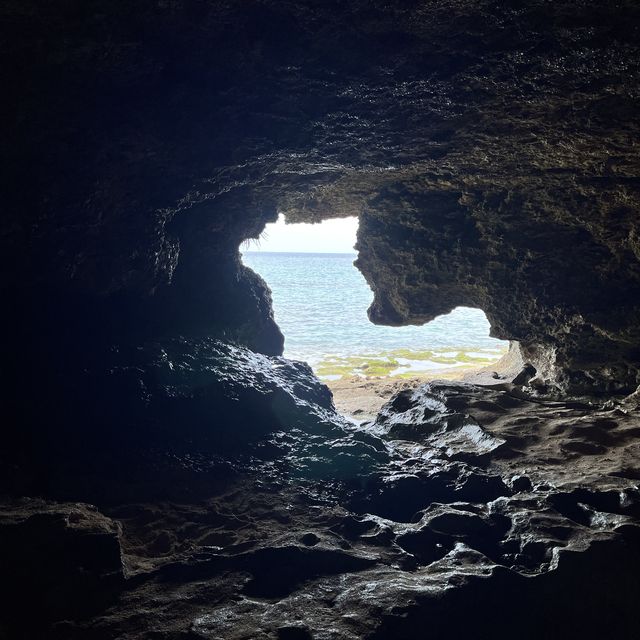【沖縄・伊江島】歴史ある美しい洞窟
