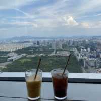 대전 신세계백화점 38층 스타벅스 야경
