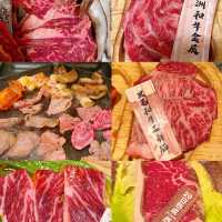 大埔👉任食熟成牛🦖霜降和牛燒肉放題