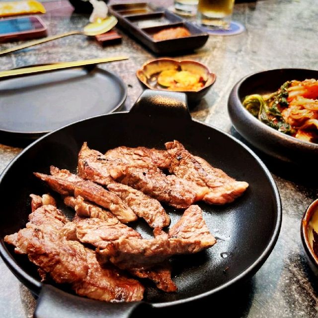 Upscale Korean BBQ with a modern twist
