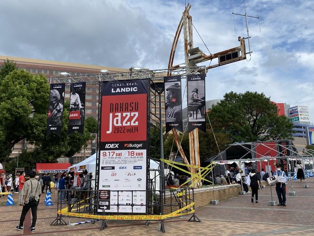 福岡中洲の秋の定番イベント『中洲jazz』(昼間)