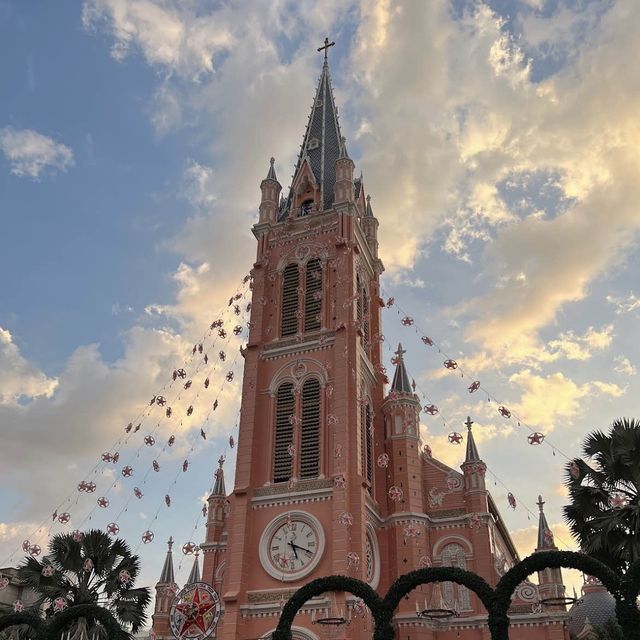 A beautiful Catholic church ⛪️ in Ho Chi Minh