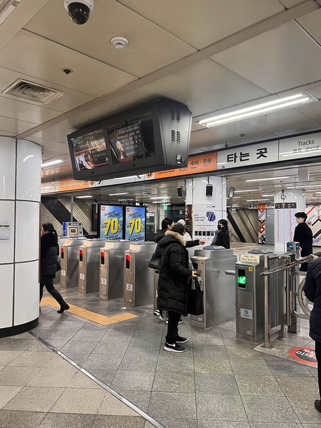 韓国/ソウル【新沙】新沙駅の地下街のご紹介🙋‍♀️