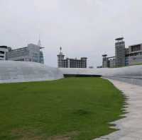 Futuristic public park