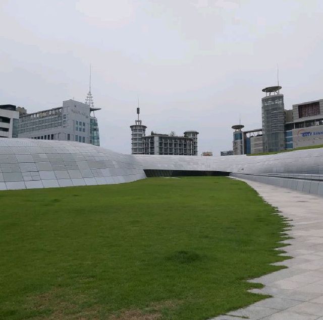 Futuristic public park