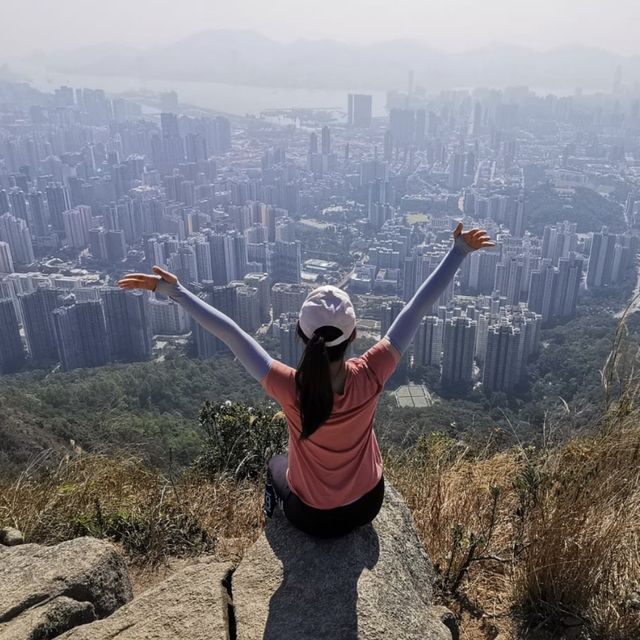 獅子山⛰️君臨天下的感覺～