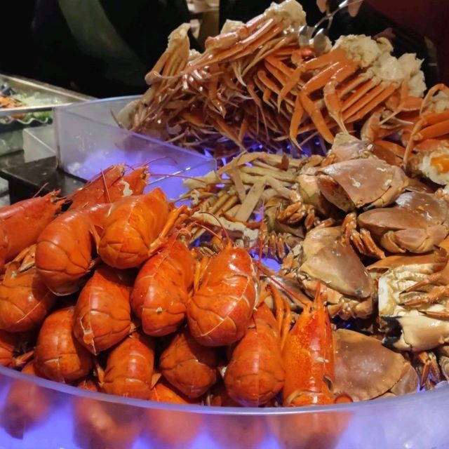 酒店自助晚餐ok