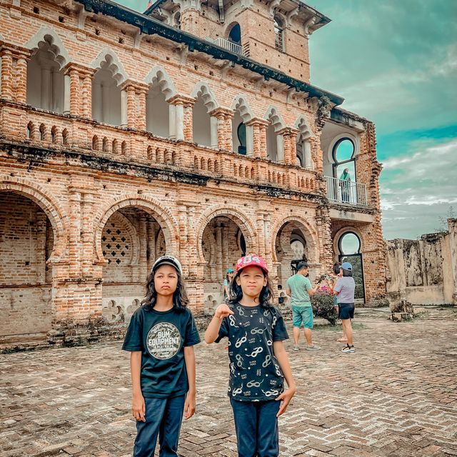 The castle was very huge and mysterious