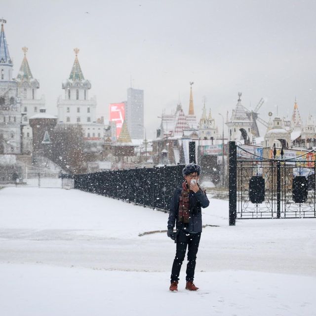 มาตลาดในวันที่ตลาดปิด Izmailovsky market moscow