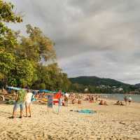 หาดกะตะ ภูเก็ต ยามเย็น