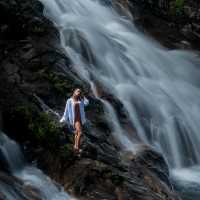 Wonderfull Waterfall in Sanya 