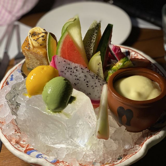 Japanese fusion with lively atmosphere