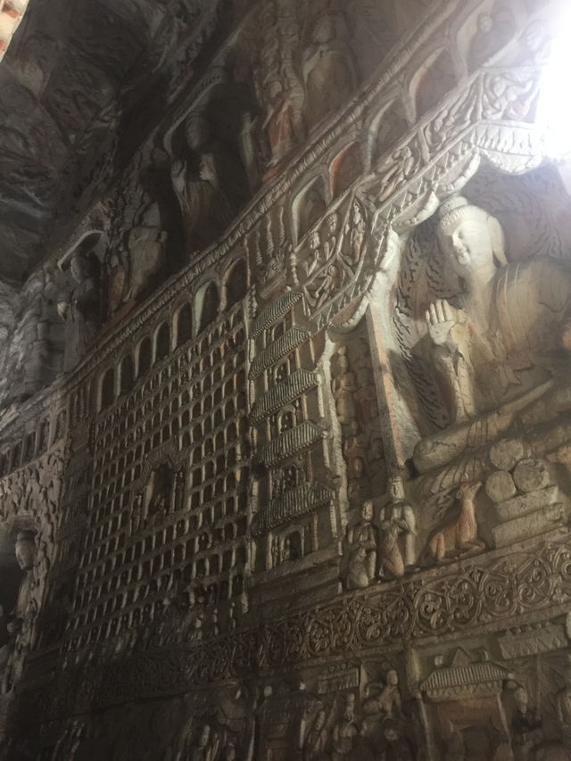 YUNGANG GROTTOES - A UNESCO WORLD HERITAGE SITE