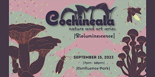 Cochineala Nature and Art Series: Bioluminescence | Confluence Park