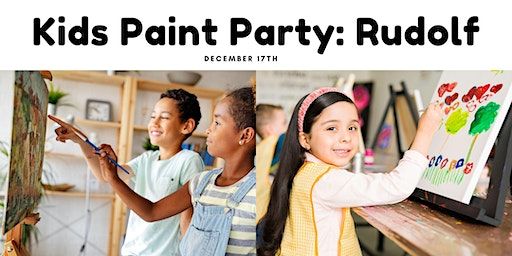 Kids Paint Party: Rudolf | 5706 N Centerpark Way