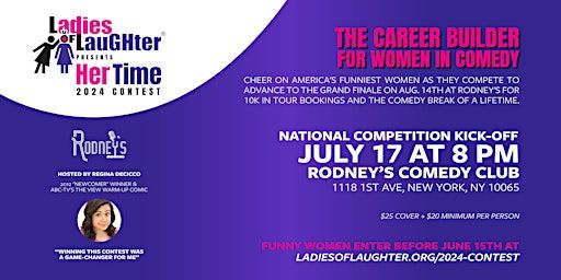 2024 Ladies of Laughter "Her Time" Competition hosted by Regina DeCicco! | Rodney's