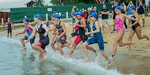 Children's Wishing Well Inter-School Aquathlon Championships 2024 | Sentosa Mempari  Beach