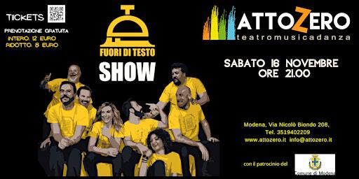 FDT SHOW | Attozero - Teatro Musica Danza
