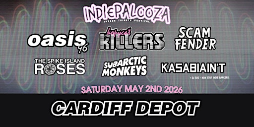Oasis Tribute Band - Oasis 96 - Cardiff Depot - 2nd May 2026 | DEPOT Cardiff