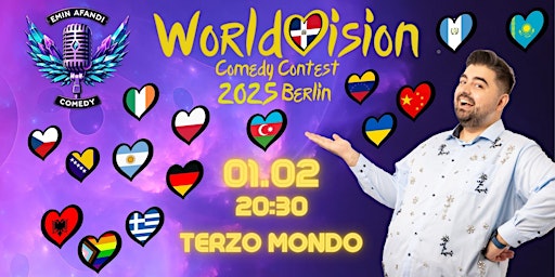 WorldVision Comedy Contest 01.02.2025 Berlin | Terzo Mondo