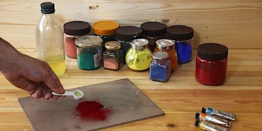 Oil paint making - Practical workshop | 146 Crownpoint Rd