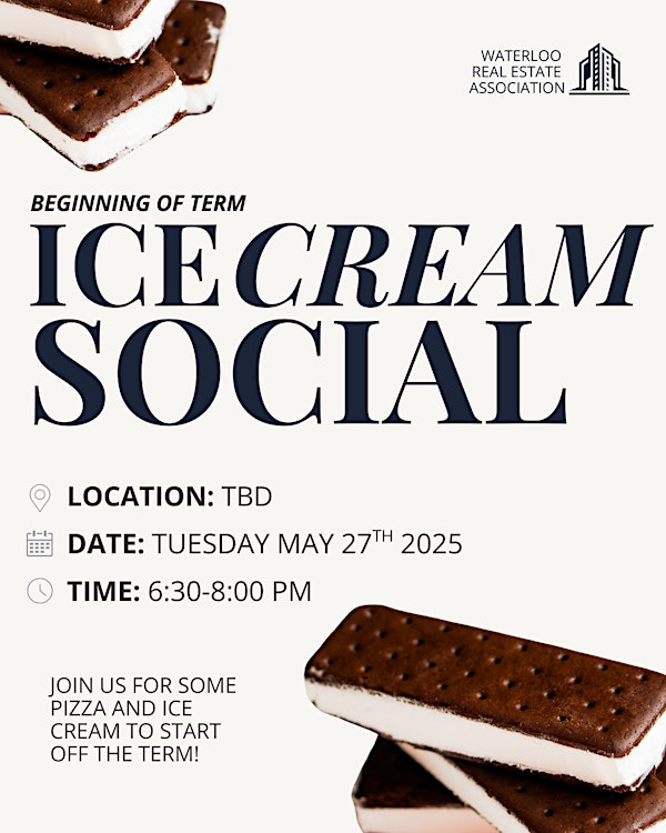 Beginning of Term ICE CREAM SOCIAL | Hagey Hall
