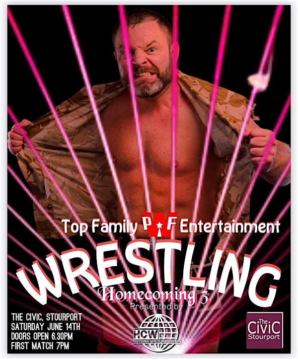 Wrestling LIVE at The Civic | The Civic, Stourport, Martins Way, Stourport-on-Severn, UK