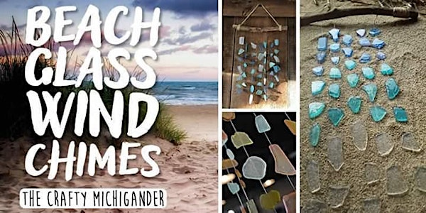 Beach Glass Wind Chimes - Cadillac | Up North Arts, Inc