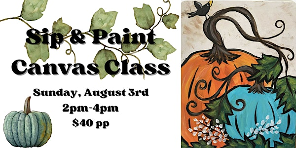 Sip & Paint Canvas Class | Three Strands Vineyard and Winery