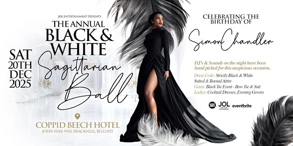 The Annual Black & White Sagittarian Ball | The Coppid Beech