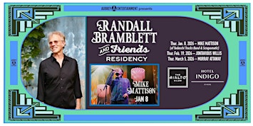 Randall Bramblett & Friends Residency with Mike Mattison @ Rialto Club | The Rialto Club @ Hotel Indigo