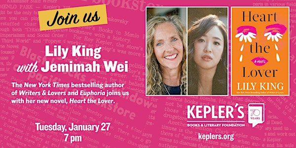Lily King with Jemimah Wei | Kepler's Books