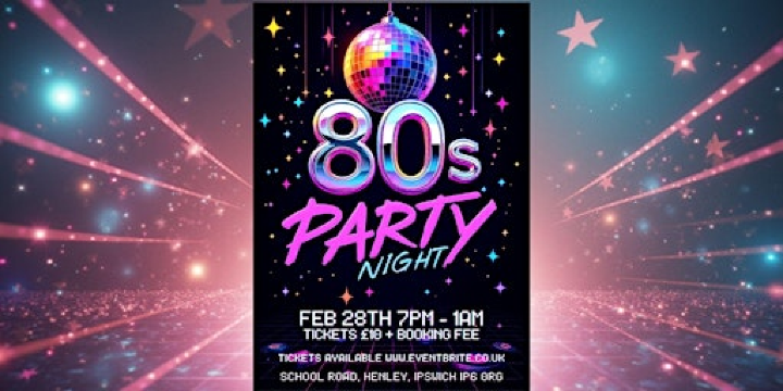 80's Party Night @All Manor Of Events | All Manor of Events