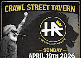 The Legendary HR (of Bad Brains) & The Human Rights Movement! | Crawl Street Tavern