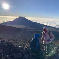 nearing the peak Kilimanjaro