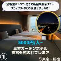 【1人1万円以下】夜景の綺麗なホテル5選！