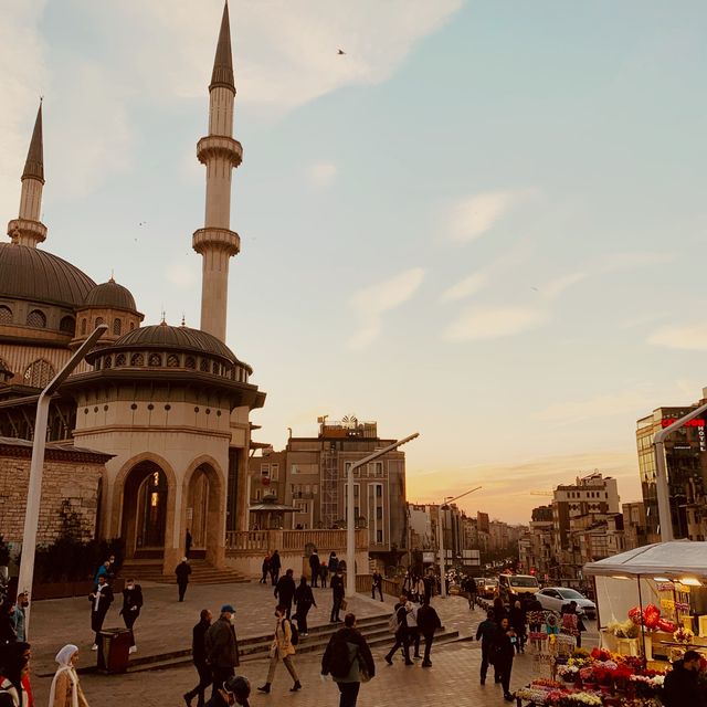 Taksim Square, central location in Istanbul 