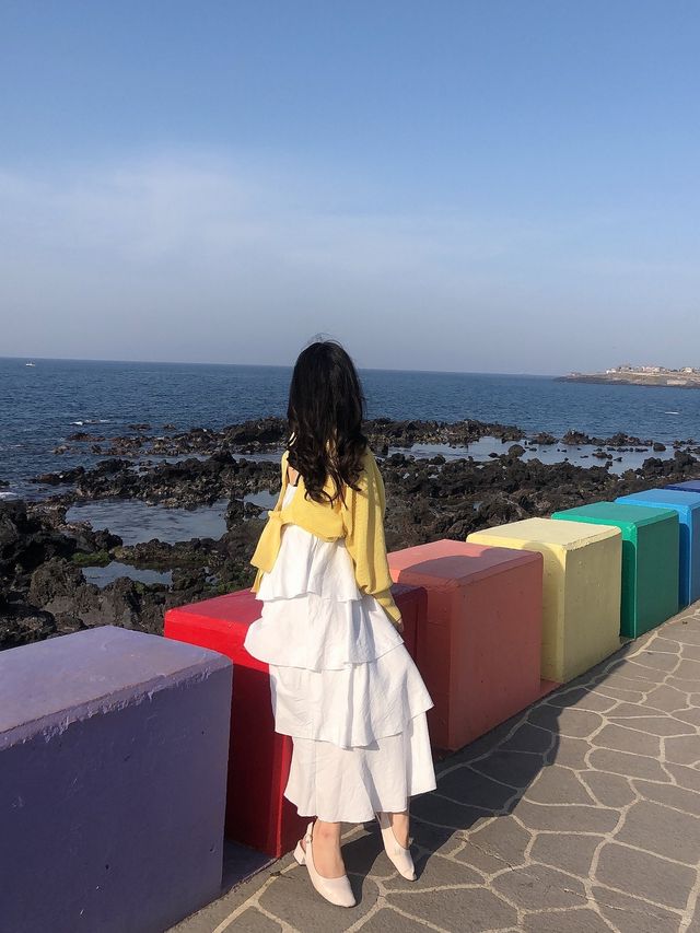 너무 예뻤던 제주 도두동, 무지개해안도로🌈