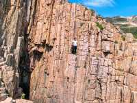 Amazing natural rock columns in Hong Kong 