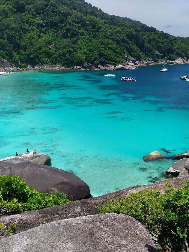 Beautiful Turquoise Water in Similan Island