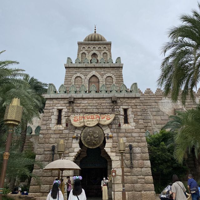 シンドバッドと航海の旅に出るアトラクション
