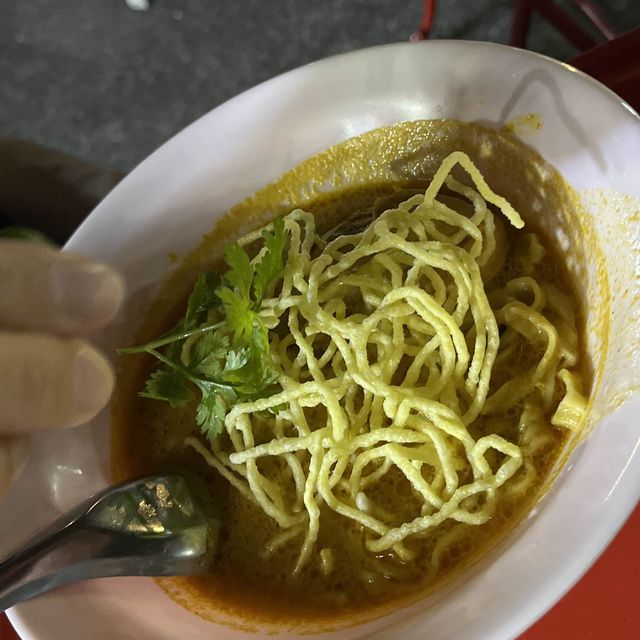 Chang phuak gate night food stalls chiang mai